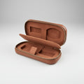 Watch Travel pouch (2 Watches) - Tan