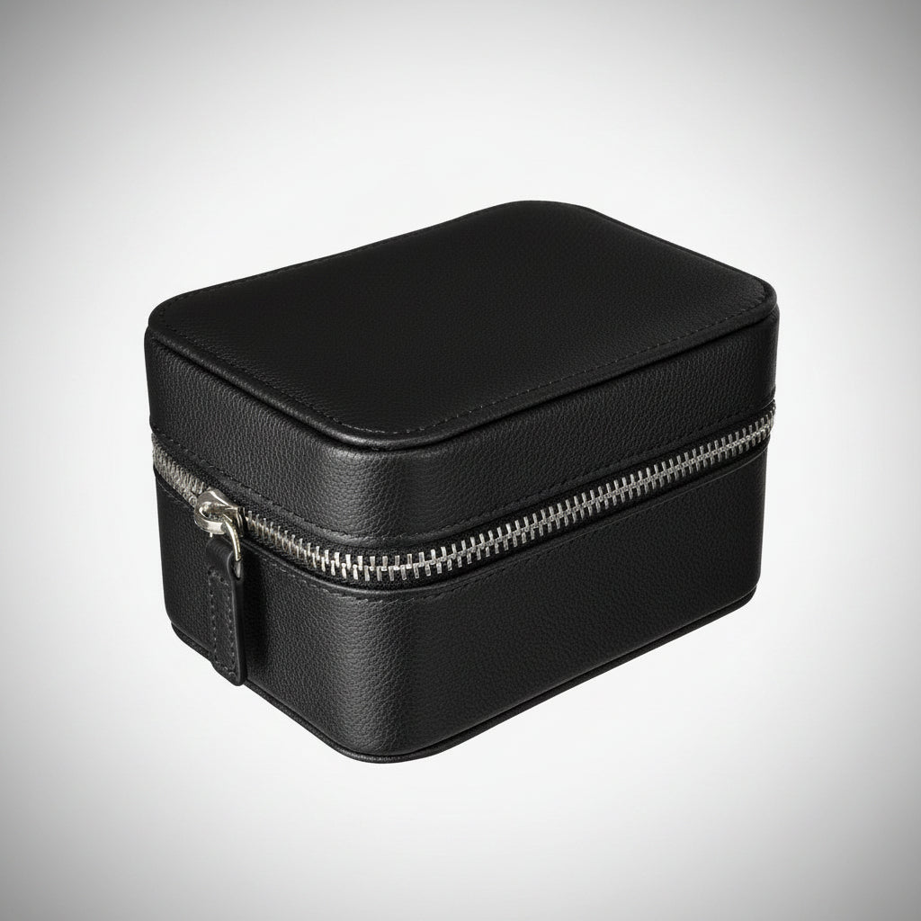 THE NAVIGATOR Watch Collection Box (TRAVEL) Box BLK/ORG